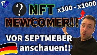 100x  1000x mit diesem NFT NEWCOMER Vor 010921 anschauen nft newcomer cametostay [upl. by Addia705]