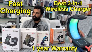 Best 3in1 wireless Charger in 2024  Review by MobiiCare [upl. by Riorsson946]