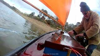 First test sail of Rc modified gaff rigged sloop [upl. by Eirrot]