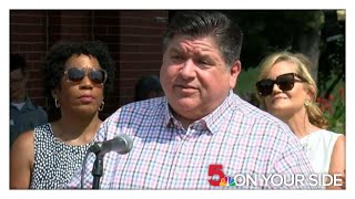 Gov Pritzker questions the employment of deputy who shot killed Sonya Massey [upl. by Anhpad715]