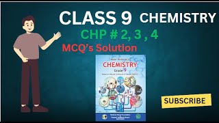 Class 9 Chemistry Chp  2 34 MCQs Solution  FBISE Khattak Academy HarisKhanAcademy [upl. by Arch]