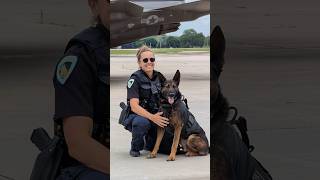 Police K9s training at the 115th Fighter Wing k9 dogs police 🐕🚔 [upl. by Euseibbob]