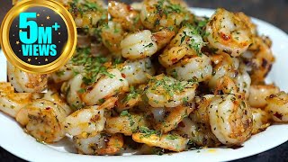 The Best Way To Make Garlic Shrimp At Home RestaurantQuality  Garlic Shrimp Recipe [upl. by Aitsirt]