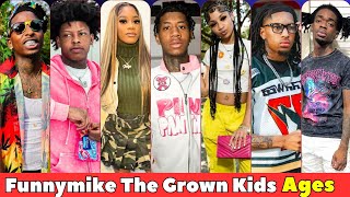 Funnymike The Grown Kids Members Real Name And Ages 2024 [upl. by Stevie]