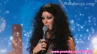 Australias Got Talent 2012  Wendy Gold Cher Impersonator [upl. by Towny217]