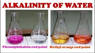 Alkalinity of water Phenolphthalein and Methyl orange alkalinity [upl. by Alford]