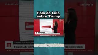 Fala do Lula sobre Trump [upl. by Naoma]