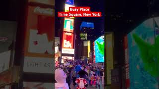 Busy Place Time Square [upl. by Aliehc]