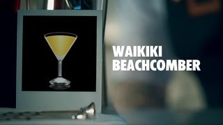 WAIKIKI BEACHCOMBER DRINK RECIPE  HOW TO MIX [upl. by Pembroke]