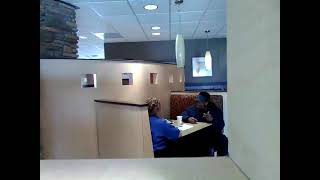 McDonalds employee getting reprimanded in the lobby [upl. by Aihsyla]