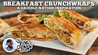 Breakfast Crunchwraps  Blackstone Griddles [upl. by Sahpec471]