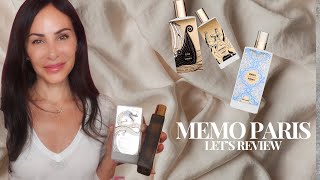 MEMO PARIS FRAGRANCES IN MY COLLECTION REVIEWED 💕 [upl. by Theressa]