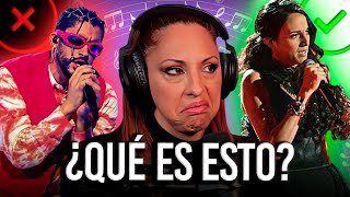 Ella convierte canción de BAD BUNNY en una OBRA MAESTRA  vocal coach REACCIÓN [upl. by Aivatnahs]