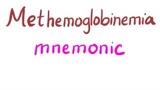 Methemoglobinemia  MetHb  Hemoglobinopathy  Hemoglobin Disorders  Mnemonic [upl. by Morice]