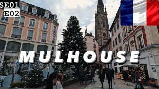 Mulhouse Christmas Market Walking Tour  France Travel Vlog [upl. by Pieter988]