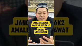 Sholawat Nariyah Memberatkan KRT Nur Ikya Salafi Melarang Diamalkan Banyak shorts kyai habaib [upl. by Ttoille]