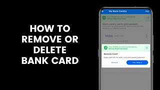 How To Remove or Delete Bank Card Info Linked To The Quick Payment Feature l Touch N Go eWallet [upl. by Basham98]