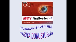 Abbyy Fine Reader ile Taranan belge üzerinde düzenleme işlemleri nasıl yapılır [upl. by Andrade]