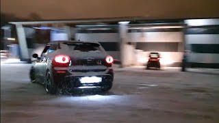 Mini PaceMan JCW  AWD Drifting in the SNOW [upl. by Davenport]