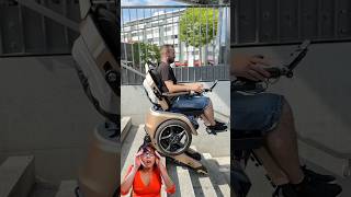 When you think you‘ve seen it all…then you learn about Scewo BRO 🤯 stairclimbingwheelchair [upl. by Sapers482]