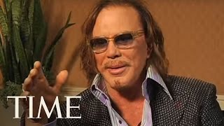 TIME Magazine Interviews Mickey Rourke [upl. by O'Mahony22]