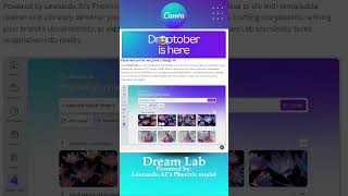 Dream Lab Canva Canvafeature [upl. by Valtin]