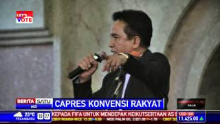 Yusril Usir Panelis Debat Capres Konvensi Rakyat [upl. by Atirma]