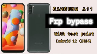 samsung A11 Frp bypass with test point unlocktool samsung m11 frp bypass [upl. by Pierson178]