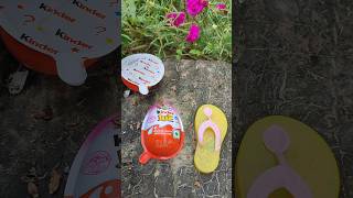 Yellow Slipper 🥿 Fennel In Kinder Joy Box shorts ytshorts jam [upl. by Nrol]