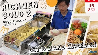 Online noodle class Lets make Mazemen Ramen February 16 2024 1000 AM JP [upl. by Pietrek]