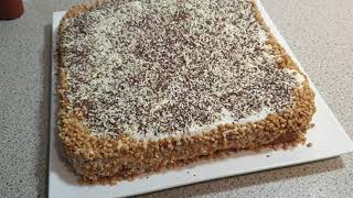 hazelnoten taart كعكة البندق cake hazelnoten [upl. by Athelstan468]