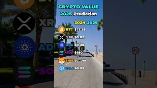 BEST Crypto Price Predictions for 2025🚨📈 crypto bitcoin xrp shib [upl. by Atsylak]