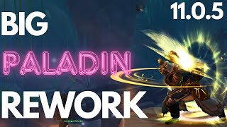 A Look At The New Paladin Changes 1105 PTR [upl. by Neda702]