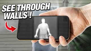 How To Use Your Smartphone To See Through Walls I Found This SUPER XRAY Vision Technology [upl. by Kassia]