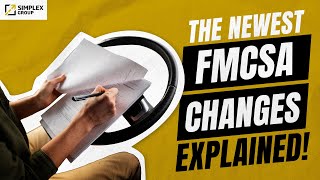 The NEWEST FMCSA Changes  EXPLAINED [upl. by Yttap]