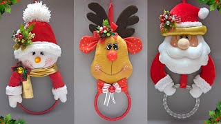 3 New Christmas Decoration 2024 ideas From ordinary material  DIY Christmas craft idea🎄467 [upl. by Maharg]