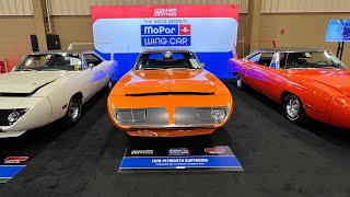 Kevin sergeant’s Mopar Wing Car Collection mecum Kissimmee 2024 😎nascar [upl. by Esimorp]