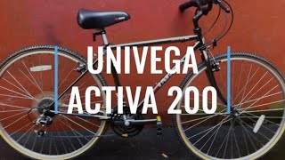 UNIVEGA ACTIVA 200 Vintage Hybrid bike [upl. by Garrik]