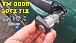 Volkswagen Door Lock Fix [upl. by Ethben9]