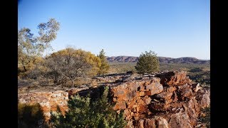 Larapinta Trail From Redbank Gorge to Ellery Creek  Trip Highlights  NT 092018 [upl. by Ennadroj]