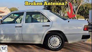 Aftermarket electric antenna any good for your pre2000 Mercedes [upl. by Artemed341]