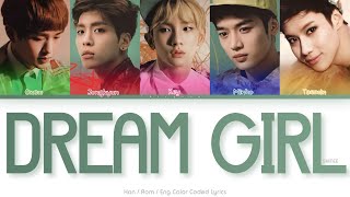 SHINee 샤이니 Dream Girl Color Coded Lyrics HanRomEng [upl. by Lipcombe]