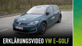 Walkthrough VW eGolf  nextmove Anleitung zum Elektroauto [upl. by Nirra]