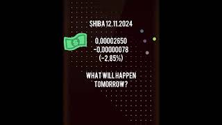 Shiba coin 12112024 son dakika [upl. by Hagep]