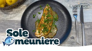 SOLE MEUNIÈRE  Recette simple by Luximer [upl. by Alel]