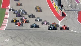 2017 US Grand Prix Race Highlights [upl. by Walls]