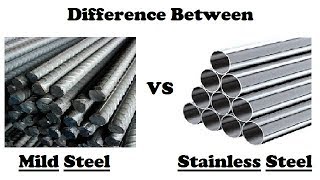 Mild Steel vs Stainless Steel [upl. by Hebrew]