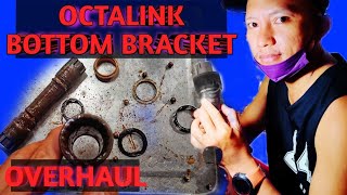 OCTALINK BOTTOM BRACKET OVERHAUL  PAANO MAG REPACK NG OCTALINK BOTTOM BRACKET  ProjecTrebs [upl. by Llednol]