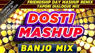 🔥 Dosti Mashup Tapori Mix Kadar Khan Mukesh Patel 🔥 New Hindi Remix Song DJ Mehul Kapadia 🔥 [upl. by Gnas499]