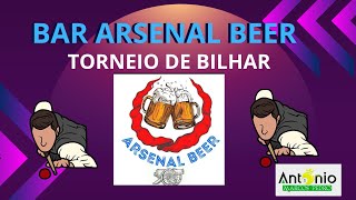 TORNEIO DE BILHAR  BAR ARSENAL BERR  10052024 sinucaaovivo [upl. by Moll]